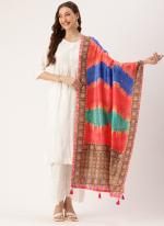 Cotton Multi Colour Daily Wear Printed Dupatta